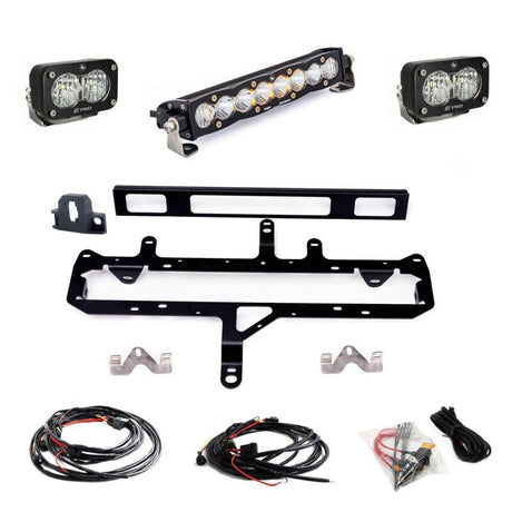 Baja Designs 2024+ Toyota Tacoma S8 Series 10in Grille Conversion Light Kit - View 2 | Dirty Garage
