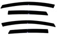 2009-2018 Fiesta Ventvisor Outside Mount Window Deflectors 4-Piece Smoke | Dirty Garage