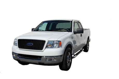2004-2014 F-150 Supercab Ventvisor In-Channel Front Rear Window Deflectors Smoke 4-Piece - View 6 | Dirty Garage