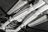 2017-2024 Q60 3.0L 3" Cat-Back Dual Split Rear Street Version w 4.5" OD Tips - View 4 | Dirty Garage