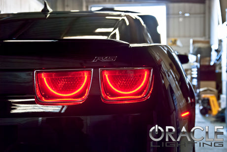 2010-2013 Camaro LED Afterburner Tail Light Halo Kit Red - View 3 | Dirty Garage
