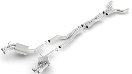 Borla 12-14 Chevrolet Camaro ZL1 Coupe 6.2L 8cyl AT/MT 6spd RWD Aggressive ATAK Catback Exhaust - View 3 | Dirty Garage