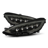 2012-2021 Model S Nova-Series LED Projector Alpha-Black Headlights Active Light Sequential Signal Switchback DRL | Dirty Garage