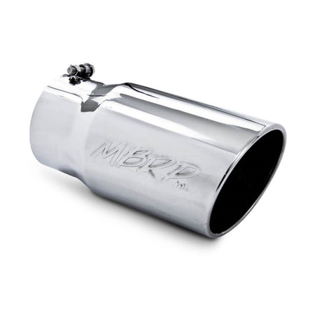 Universal 6" OD Angled Rolled End 5" Inlet 12" Length Tip - View 3 | Dirty Garage