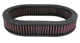 Universal Custom Air Filter - Oval - 11.5in O/S L x 8.125in O/S W x 2in H - View 2 | Dirty Garage