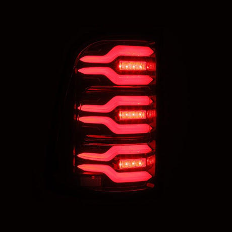 2019-2021 Ram 1500 Luxx-Series LED Tail Lights Black Red Active Light Sequential Signal - View 5 | Dirty Garage