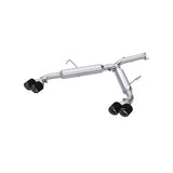 2022-2023 Forte GT 1.6L Turbo 2.5" Axle Back Dual Split Rear Quad Carbon Tips | Dirty Garage