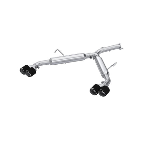 2022-2023 Forte GT 1.6L Turbo 2.5" Axle Back Dual Split Rear Quad Carbon Tips | Dirty Garage