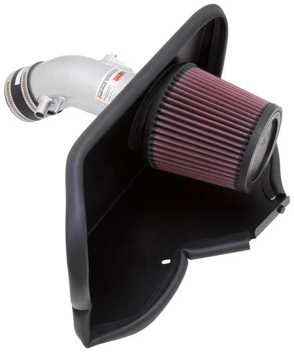 Universal 12 Camry 3.5L V6 Silver Short Ram Typhoon Intake - View 2 | Dirty Garage