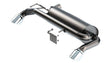 Borla 21-22 Ford Bronco 2.7L V6 4WD ATAK Axle Back Exhaust w/ Bright Chrome Tips | Dirty Garage