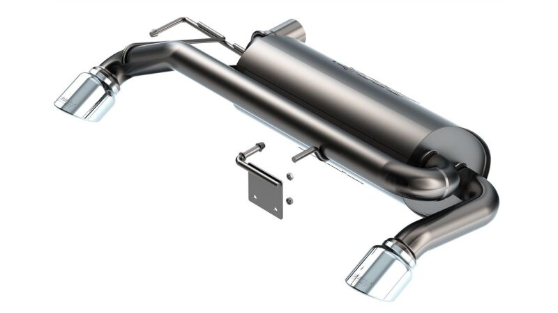 Borla 21-22 Ford Bronco 2.7L V6 4WD ATAK Axle Back Exhaust w/ Bright Chrome Tips | Dirty Garage