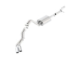 Borla Touring Cat Back 15-16 Chevy Tahoe 5.3L V8 2.75in, 2.25in Dual Same Side Exit 4in Tips - View 3 | Dirty Garage