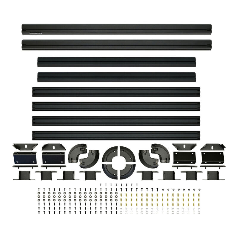 Westin EXP Roof Rack for Full Size EXP Truck Cap (RACK ONLY - NO CAP) 50x58in. - Tex. Blk - View 5 | Dirty Garage