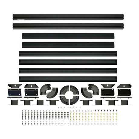 Westin EXP Roof Rack for Full Size EXP Truck Cap (RACK ONLY - NO CAP) 50x58in. - Tex. Blk - View 5 | Dirty Garage