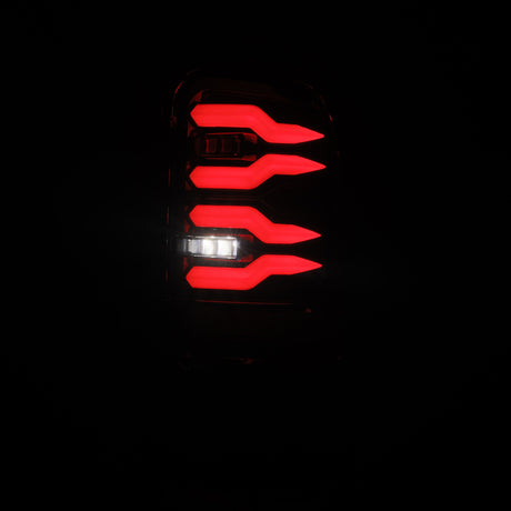 1994-2001 Ram 1500 2500 3500 Luxx-Series LED Tail Lights Alpha-Black - View 8 | Dirty Garage