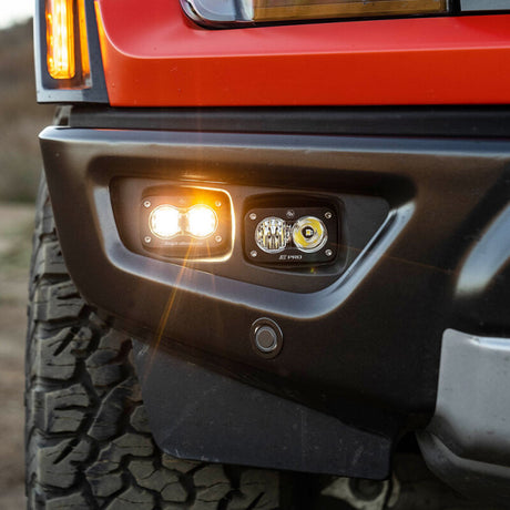 2021-2025 Raptor S2 SAE Pro Fog Pocket Light Kit - View 3 | Dirty Garage