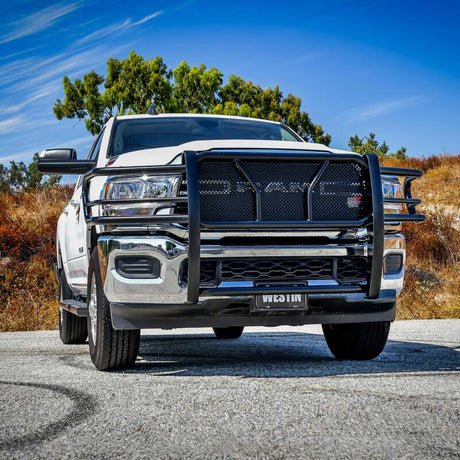 2019-2024 Ram HD HDX Modular Black 3-Piece Grille Guard - View 2 | Dirty Garage