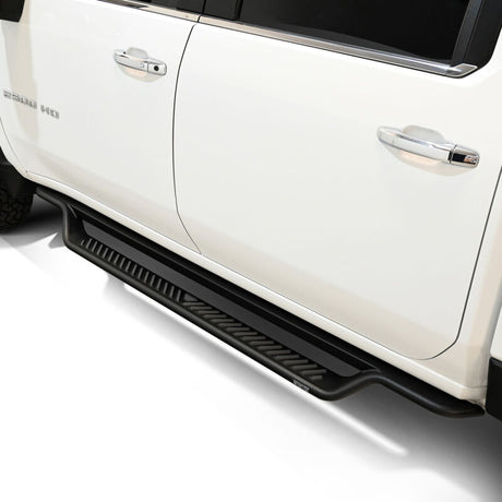 Westin 19-25 Chevrolet/GMC Silverado/Sierra 1500 CC Outlaw Drop Running Boards - Tex. Blk - View 12 | Dirty Garage