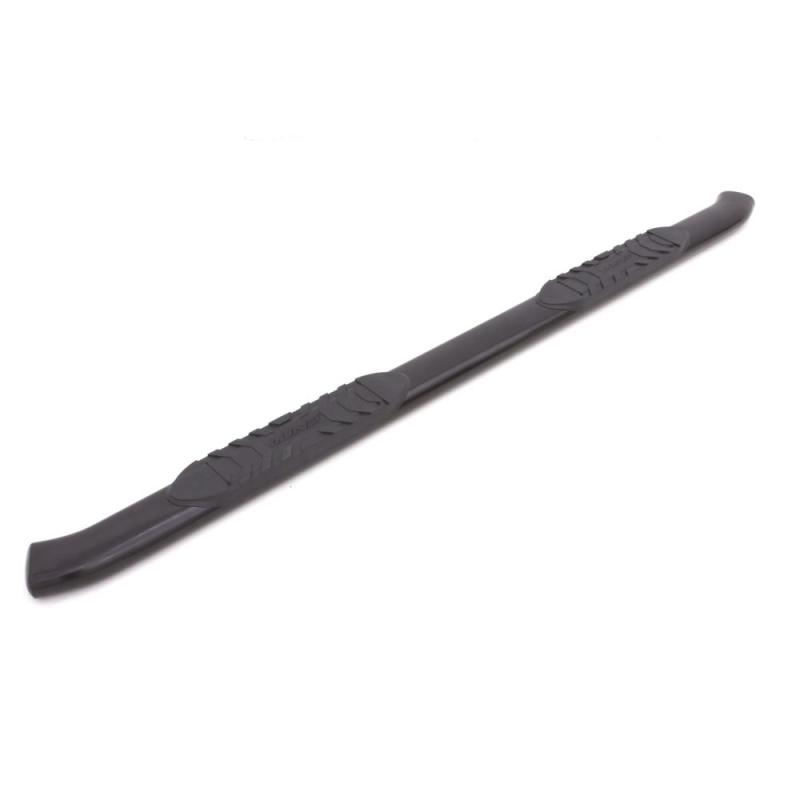 Lund 07-17 Chevy Silverado 1500 Ext. Cab 5in. Oval Curved Steel Nerf Bars - Black - View 2 | Dirty Garage