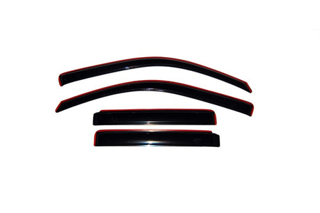 2002-2006 Trailblazer EXT Front and Rear Window Ventvisor Smoke 4-Piece - View 8 | Dirty Garage