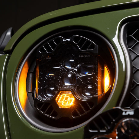 2018-2025 Wrangler JL/JT DOT LP6 LED Amber Headlight Kit - View 2 | Dirty Garage