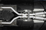 2016-2022 Infiniti Q50 3.0L 3" Cat-Back Dual Split Rear Street Version T304 - View 2 | Dirty Garage