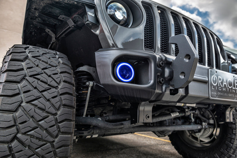 2007-2024 Wrangler High Performance LED Fog Lights w/o Controller - View 20 | Dirty Garage
