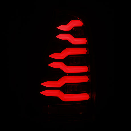 2003-2009 4Runner Luxx-Series LED Tail Lights Alpha Black - View 6 | Dirty Garage