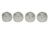 Universal Car Black and Chrome Wheel Cap - View 10 | Dirty Garage