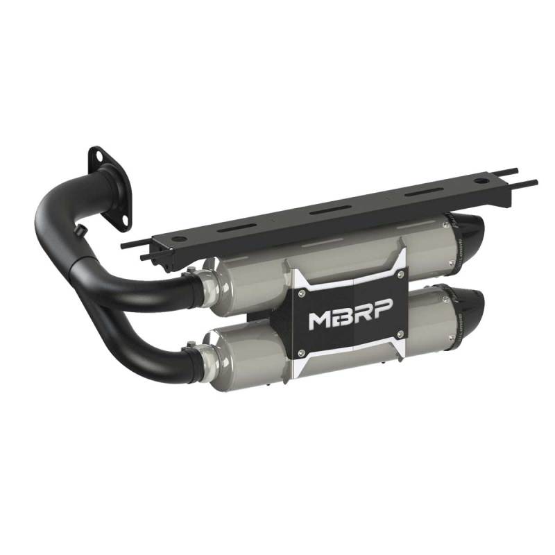 2019-2020 Talon Dual Slip-On Exhaust System Performance Muffler | Dirty Garage