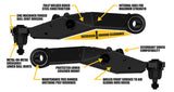 2005-2023 Tacoma Lower Control Arm Kit - View 9 | Dirty Garage