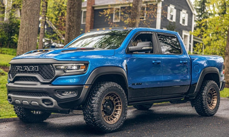 2019 Ram 1500 Crew Cab Ventvisor In-Channel Window Deflectors 4-Piece Smoke - View 4 | Dirty Garage