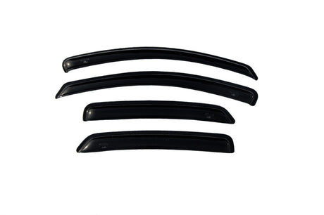 2005-2007 Five Hundred Ventvisor Outside Mount Window Deflectors 4-Piece Smoke - View 4 | Dirty Garage