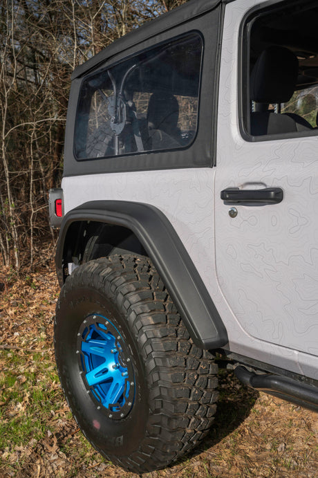 Rugged Ridge Max Terrain Fender Flare Set F & R 18-22 Jeep Wrangler JL - View 8 | Dirty Garage