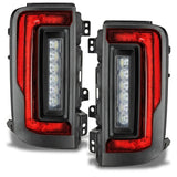 2021-2023 Bronco Flush Style LED Taillights Tinted - View 3 | Dirty Garage