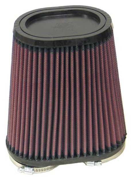 Universal Rubber Filter Dual Flange Oval Tprd 3.75in Base O/S W x 3.438in Top O/S W x 6.75in H - View 3 | Dirty Garage