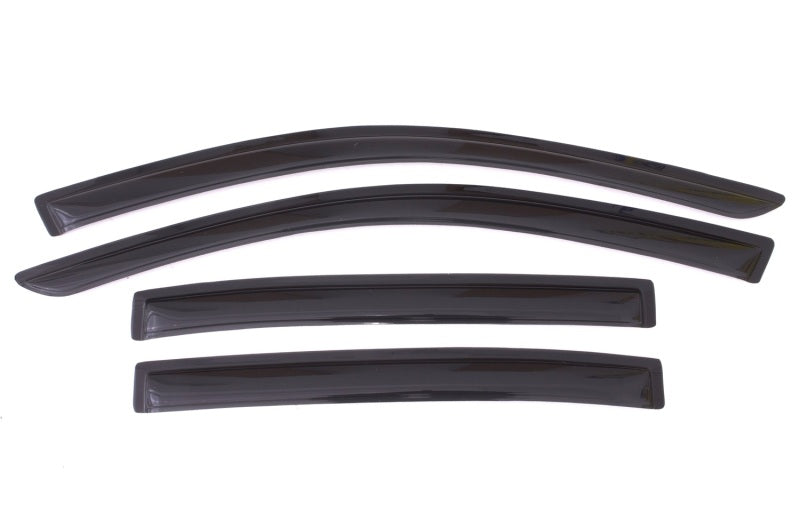 2013-2017 Accord Ventvisor Outside Mount Window Deflectors 4-Piece Smoke - View 4 | Dirty Garage