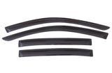 2013-2017 Accord Ventvisor Outside Mount Window Deflectors 4-Piece Smoke - View 4 | Dirty Garage