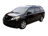 2011-2018 Sienna Ventvisor Outside Mount Window Deflectors 4-Piece Smoke - View 3 | Dirty Garage