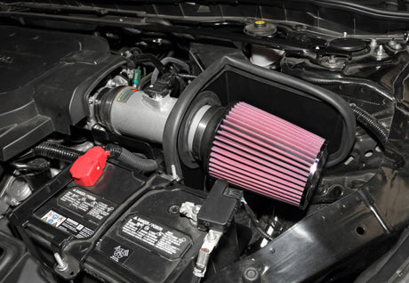 2013-2014 Accord 3.5L V6 69 Series Typhoon Air Intake System - Silver Cold Air Intake Kit - View 7 | Dirty Garage