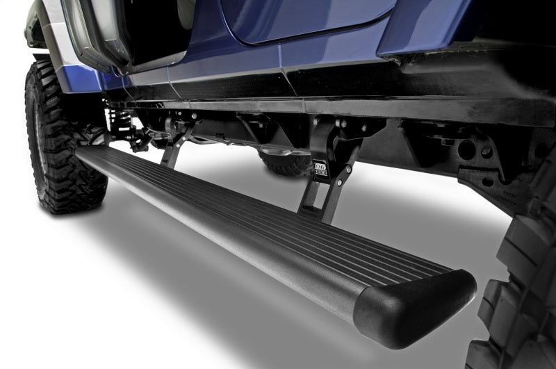 2018-2024 Wrangler JL 4-Door PowerStep Black Running Board | Dirty Garage