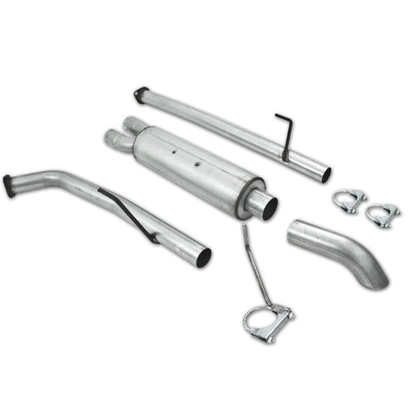 2007-2008 Tundra Cat Back Turn Down Single Side Aluminized Exhaust - View 5 | Dirty Garage