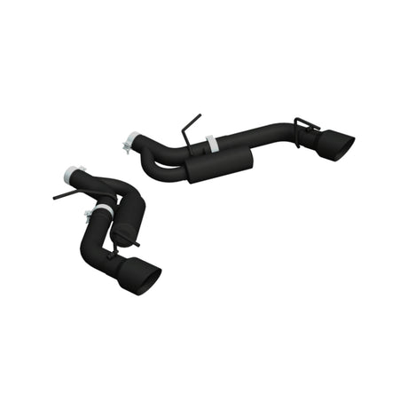 2016-2019 GM Camaro SS Dual Rear Exit Axle Back 4.5" OD Tips Black | Dirty Garage