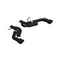 2016-2019 GM Camaro SS Dual Rear Exit Axle Back 4.5" OD Tips Black | Dirty Garage