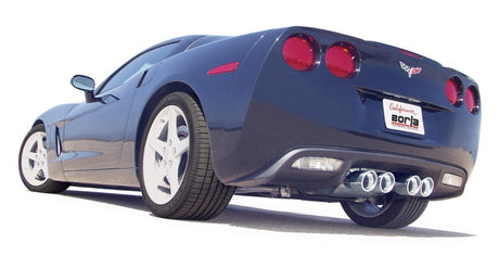 Borla 05-08 Chevrolet Corvette Coupe/Conv 6.0L/6.2L 8cyl Aggressive ATAK Exhaust (rear section only) - View 6 | Dirty Garage