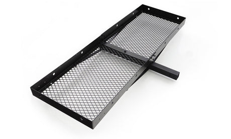 Universal 20" x 60" Basic Black Cargo Carrier For 2" Hitches - View 3 | Dirty Garage