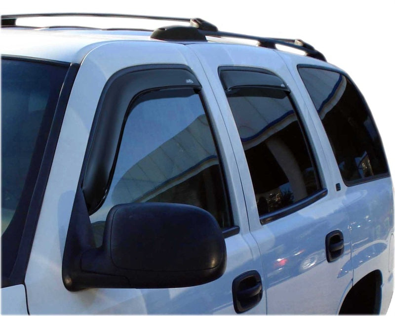 2002-2006 Escalade Ventvisor In-Channel Front Rear Window Deflectors Smoke 4-Piece - View 5 | Dirty Garage