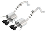 Borla 14-18 C7 Corvette Stingray Axle-Back ATAK Exhaust 2.75in To Muffler Dual 2.0in Out 4.25in Tip - View 3 | Dirty Garage