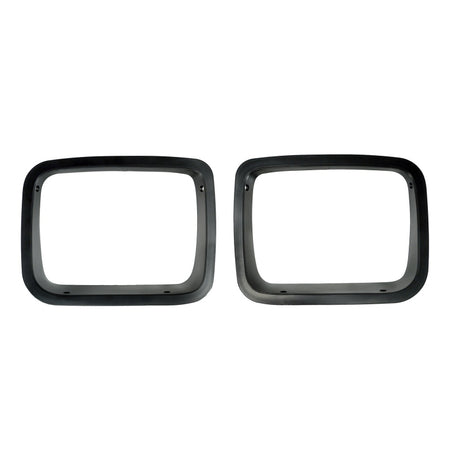 Rugged Ridge Headlight Bezels Black 87-95 Jeep Wrangler YJ | Dirty Garage