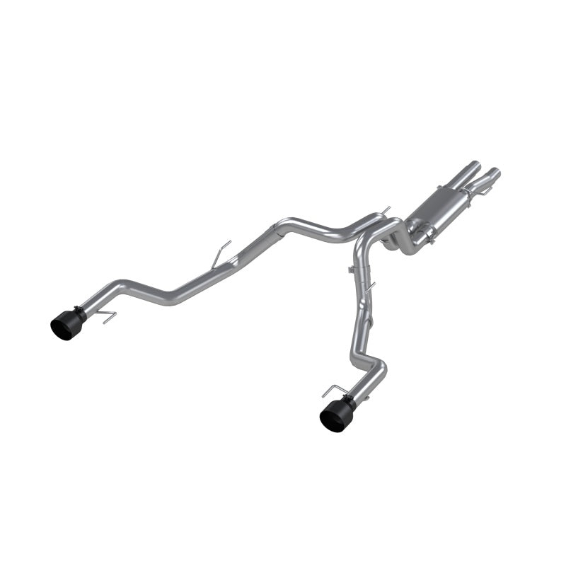 2017-2020 F-150 Raptor 3.5"L Ecoboost Dual Rear Exit 3" Resonator Back Exhaust System - View 3 | Dirty Garage